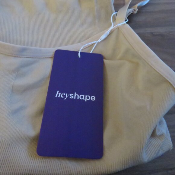 HEYSHAPE Snatched Thong Bodysuit Shapewear in Beige Stretch - Size M NWT - Picture 12 of 13